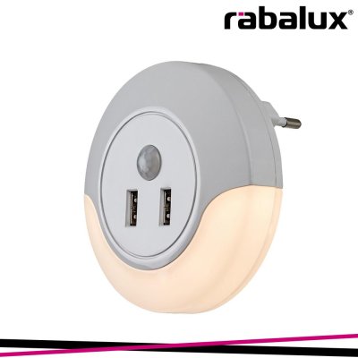 DEMBO, INDOOR WHITE PLASTIC NIGHTLIGHT, 13,9W, WITH SHADE: 3