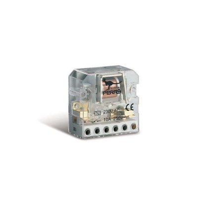 RELE  IMPULSI INCASSO 230V    2 CONTATTI COMMUTATORE