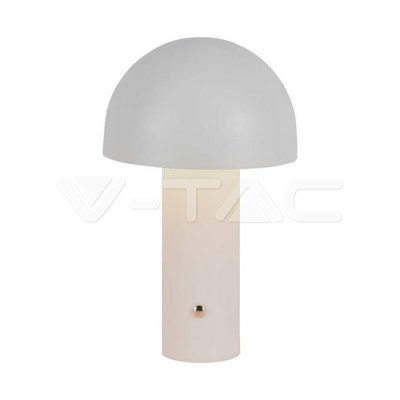 LED LAMPADA DA TAVOLO 1800MAH BATTERIA 150X250 3IN1 CORPO BIANCO