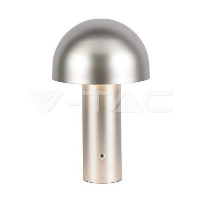 LED LAMPADA DA TAVOLO 1800MAH BATTERIA 150X250 3IN1 CORPO IN ORO CHAMPAGNE