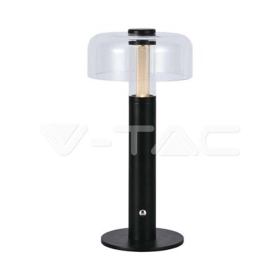 LED LAMPADA DA TAVOLO RICARICABILE 1800MAH  150 X 300 3 IN 1 CORPO NERO