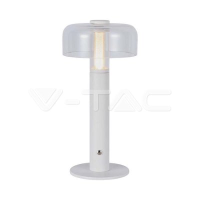 LED LAMPADA DA TAVOLO RICARICABILE 1800MAH  150 X 300 3 IN 1 CORPO BIANCO