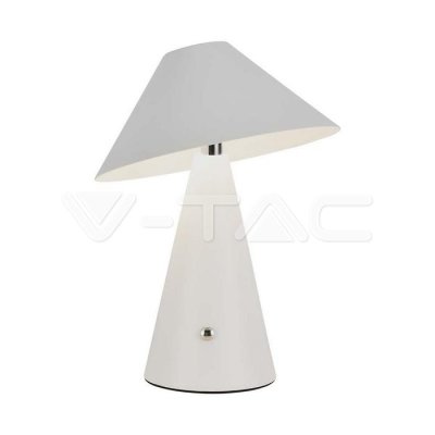 LED LAMPADA DA TAVOLO RICARICABILE 1800MAH  180 X 240 3 IN 1 CORPO BIANCO