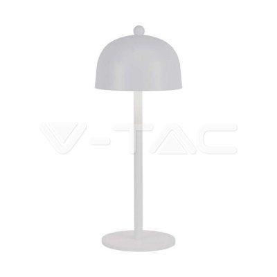 LED LAMPADA DA TAVOLO 1800MAH BATTERIA 115X300 3IN1 CORPO BIANCO