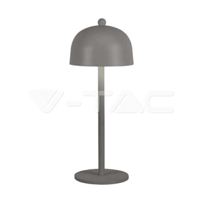LED LAMPADA DA TAVOLO 1800MAH BATTERIA 115X300 3IN1 GREY BODY