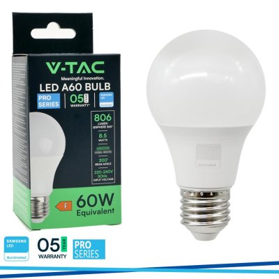 LED LAMPADINA SAMSUNG CHIP 9W E27 A58 PLASTICA4000K