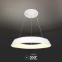 48W LED LAMPADARIO DI DESIGN A SOSPENSINE TRIAC DIMMERABILE   BIANCO 4000K