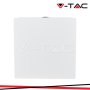 4W LED LAMPADA LED DA MURO CORPO BIANCOQUADRATA 3000K IP65