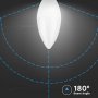 LED LAMPADINA SAMSUNG CHIP 3.7W E14 G45 PLASTICA 3000K