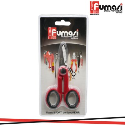 FORBICI X ELETT. INOX BICOLORE 45MM