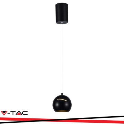 8.5W LED LAMPADA A SOSPENSIONE   180 CORPO NERO 3000K