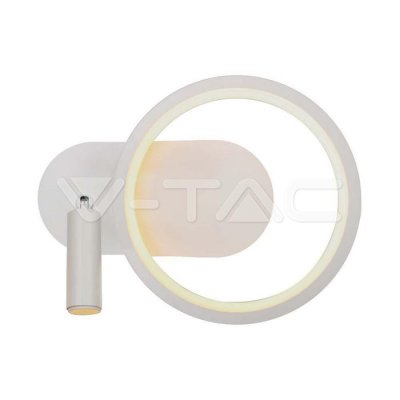 14W LED LAMPADA DA PARETE DI DESIGN 250*100*180MM CORPO BIANCO 4000K