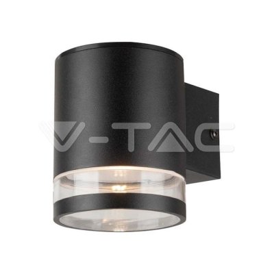 1W LED SOLAR WALL LAMP SMD CORPO NERO IP44 3000K
