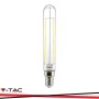 LED LAMPADINA 4W E14 T20 FILAMENT CLEAR VETRO 3000K