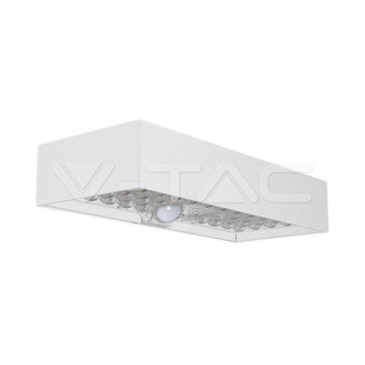 6W LED SOLAR WALL LIGHT BRICK LITHIUM BATTERY CORPO BIANCO 4000K