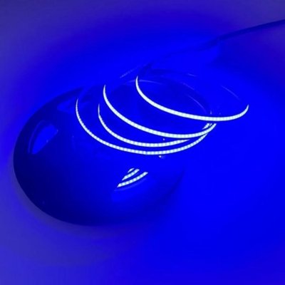 STRISCIA LED COB 480LED 9W BLU IP20 BOBINA DA 5MT