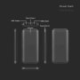 10000MAH POWER BANK 2A 30CM TYPE C CABLE-GREY