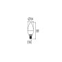LAMPADINA LED IQ-LED C35E14 3,4W-CW - KANLUX