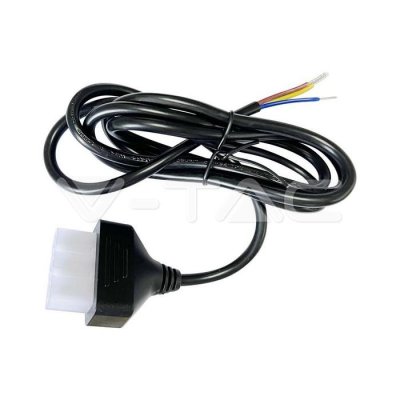 CAVO DI ALIMENTAZIONE NERO 1.5M 3X0.75MM
