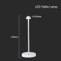 1.6W LED LAMPADA LED DA TAVOLO  BIANCA 3IN1