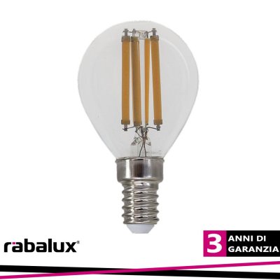 FIL. LED, E14 G45, 6W, 850LM, 3000K