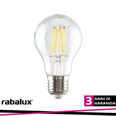 FIL. LED, E27 A60, 7W, 850LM, 2700K