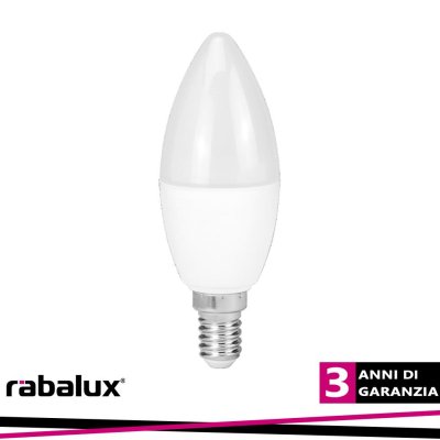 SMD LED, E14 C37, 5W, 470LM, 3000K