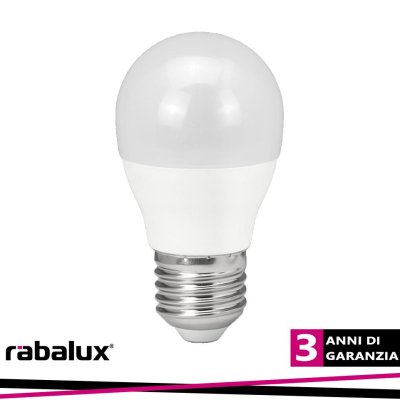 SMD LED, E27 G45, 5W, 500LM, 3000K