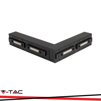 MAGNETIC TRACK LIGHT L SHAPE CONNECTOR