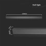20W LAMPADA LED DA MURO (1010*60*50MM) 3000K CORPO NERO IP65