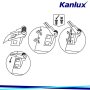 UCHWYT DO GIPSU CLIPS PANEL 60-62 - KANLUX