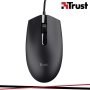 TRUST BASI MOUSE A FILO NERO