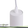 PENDENTE GU10 BIANCO IP20 55X300MM