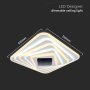 150W PLAFONIERA DI DESIGN SMART 3000K+6000K DIMMERABILE, TELECOMANDO