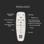 120W PLAFONIERA DI DESIGN SMART 3000K+6000K DIMMERABILE, TELECOMANDO