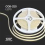LED COB STRISCIA 320 LED 10W/M. AMBER IP67 24V