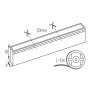 LINIO.MODU   LED NEON LED12W/M IP65-CW - KANLUX