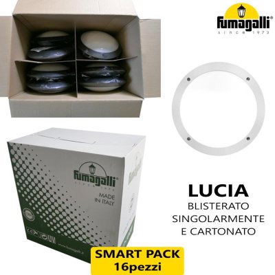 LUCIA SMART PACK BIANCO OPALE  E27