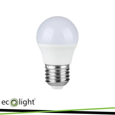 LAMPADINA G45 E27 5W 6500K 450LM