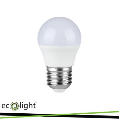LAMPADINA G45 E27 7W 3000K 630LM