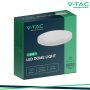 36W LED PLAFONIERA ROTONDA CORNICE BIANCA 3000K IP44