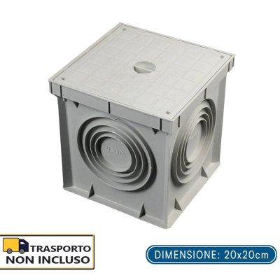 POZZETTO 20X20 CM C/COPERCHIO