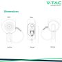 7,4KW EV CHARGER SINGLE PHASE  230V 3M CABLE MID METER IP65