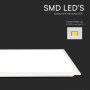 40W LED PANNELLO 1200X300 MM BACKLIT 140LM/W 4000K 6PZ/SET