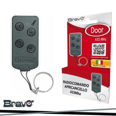 RADIOCOMANDO UNIVERSALE AUTOAPPRENDENTE 433 MHZ A 4 BANCHI
