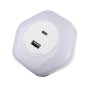 LAMPADA A LED PLUG-IN BOLA LED 2XUSB WW W - KANLUX