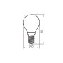 LAMPADINA LED XLED W G45E14 4,5W-WW - KANLUX