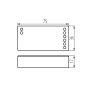 CONTROLLER PER NASTRI LED CTRL 12/24V RGBW CCT - KANLUX