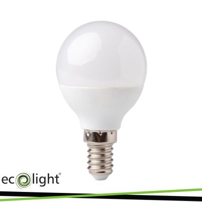 LAMPADINA E14 P45 7W 3000K 630LM