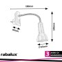 ANJA, SPOT, E14 1X MAX 40W    1X MAX 40W, FLEXIBLE AND PLUG-